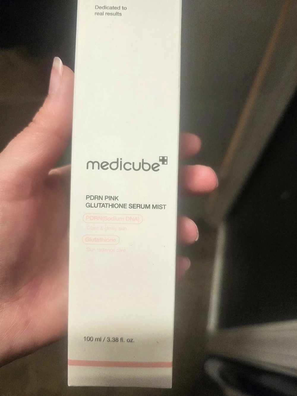 medicube PDRN Pink Glutathione Serum Mist Pink Serum Mist 100 mL NWT